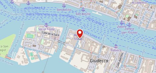 Hilton Molino Stucky Venice sur la carte