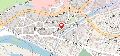 COSY BAR DIGOIN (ancien Hippie Kozi) sur la carte