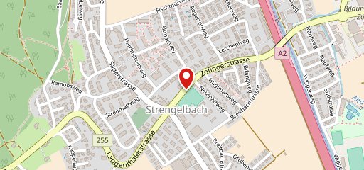 Hirschen Steak House Strengelbach sulla mappa