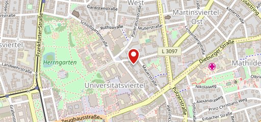 Hobbit - Darmstadt sur la carte