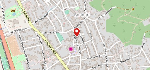 Honnefer Grill Bad Honnef sur la carte