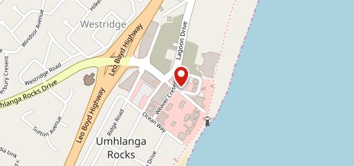 Hooters Umhlanga sur la carte