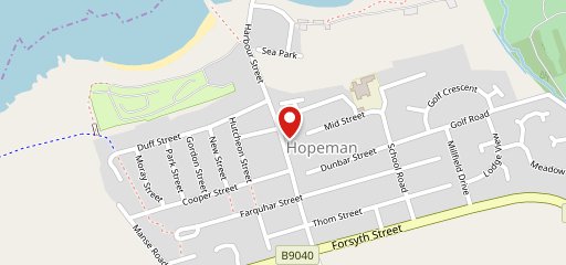 Hopeman Chinese Takeaway on map