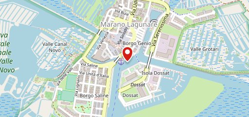 Hostaria al Molo sulla mappa