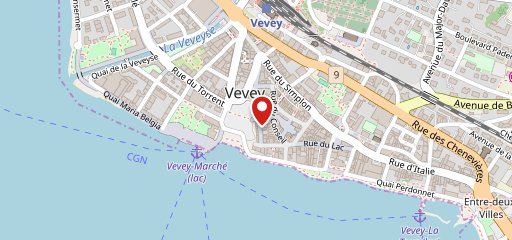 Hostellerie de Genève sulla mappa
