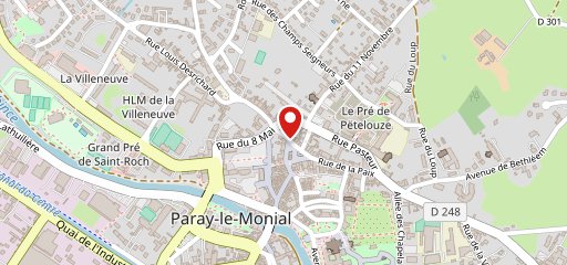 The Originals Boutique, Hostellerie des Trois Pigeons, Paray Le Monial sur la carte