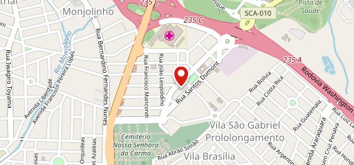 Hot Sushi São Carlos no mapa