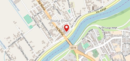 Albergo Ristorante Adige Padova sulla mappa