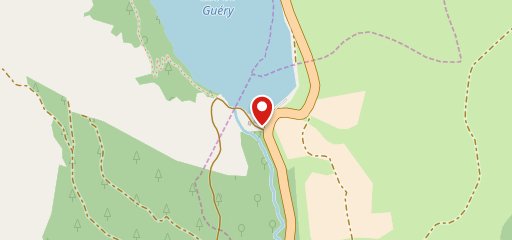 Hôtel Auberge du Lac de Guéry sur la carte