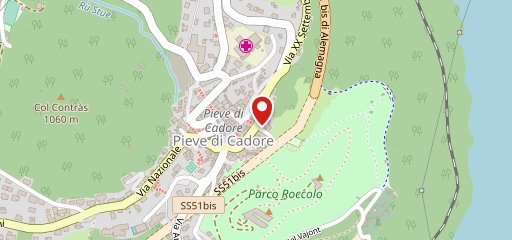 Hotel Belvedere sulla mappa