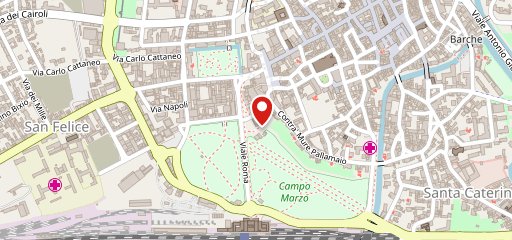 Hotel Campo Marzio sulla mappa