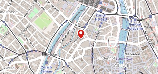 Hotel City Zürich sulla mappa