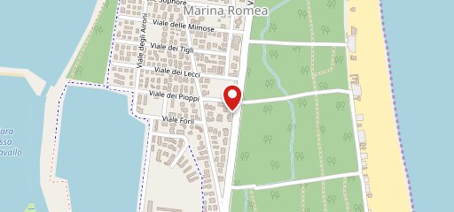 Hotel Columbia - Marina Romea sulla mappa