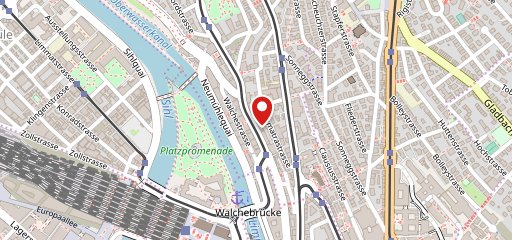 Hotel Continental Zurich sulla mappa