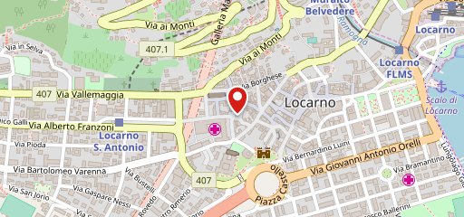 Hotel Corona sulla mappa