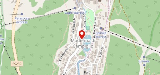 Hotel Cristallo Madonna di Campiglio sulla mappa