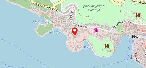 Hotel Croatia sulla mappa