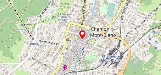 La Croix Blanche sur la carte