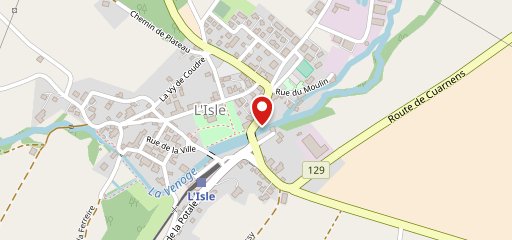 Hôtel de la Balance sulla mappa