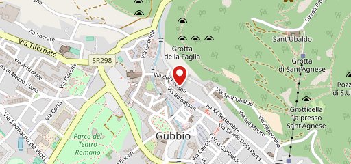 Hotel dei Consoli sulla mappa