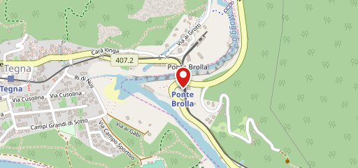 Ristorante della Stazione Ponte Brolla - con alloggio sulla mappa