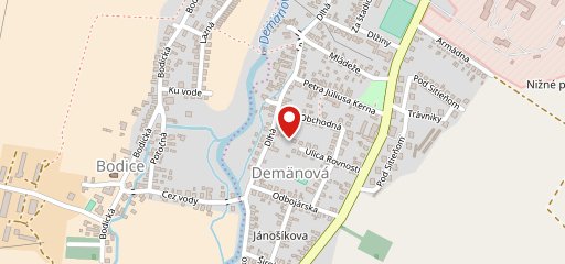 Hotel Demänová sur la carte