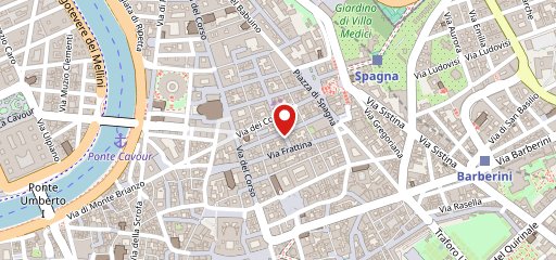 Hotel d'Inghilterra Roma - Starhotels Collezione sulla mappa