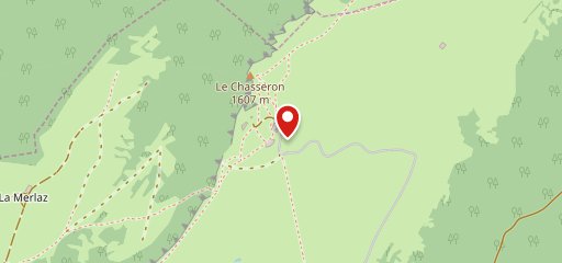 Hotel du chasseron sur la carte