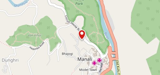 Hotel Himland, Manali on map