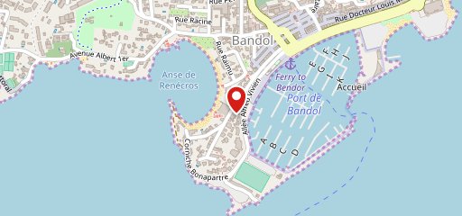 Hôtel & Spa Ile Rousse Thalazur Bandol sur la carte