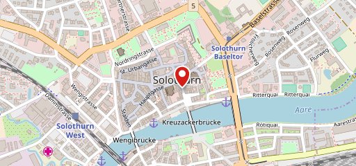 Hotel Krone sulla mappa