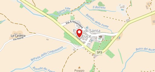 La Gozzetta sur la carte