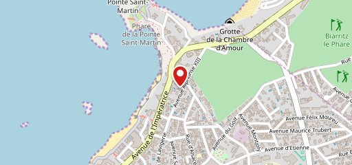 Hôtel Le Garage Biarritz sur la carte