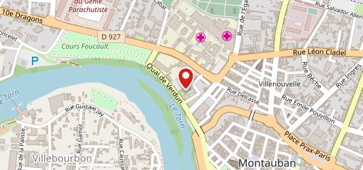 Le Bistro des Capucins Montauban sur la carte