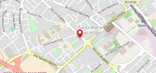 Hotel Los Angeles sulla mappa