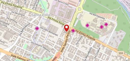 Hotel Maggiore Bologna sulla mappa
