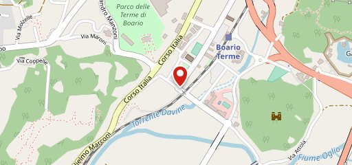 Hotel Milano sulla mappa