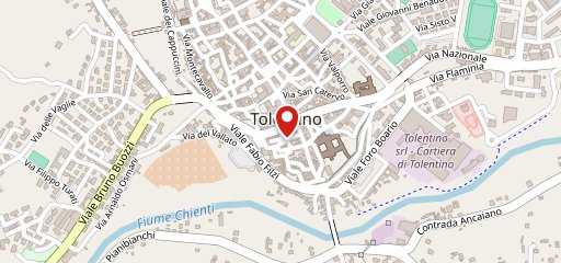 Hotel Milano sulla mappa