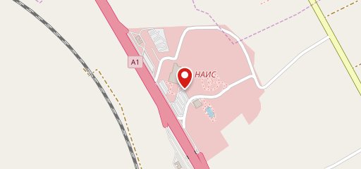 Hotel Nais sur la carte