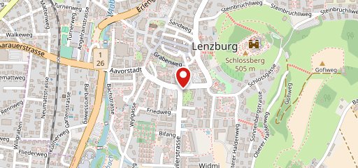 Hotel Ochsen Lenzburg sulla mappa