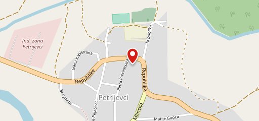 Hotel Petrijevci sulla mappa