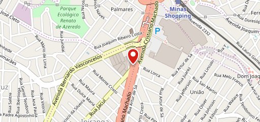 Eats Pizza & Pasta MinasCasa no mapa