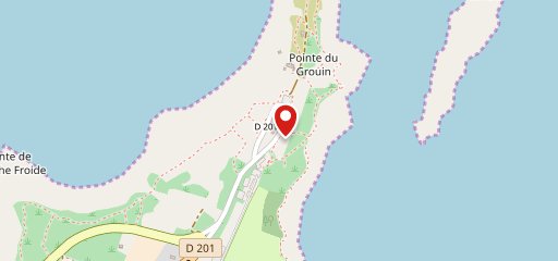 Hôtel Restaurant de la Pointe du Grouin sur la carte