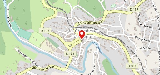 LA MAISON DU CHAMBON sur la carte