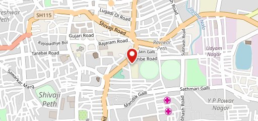 Hotel Saisagar on map