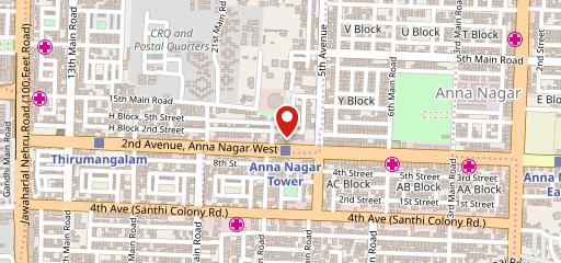 Saravana Bhavan on map