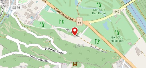 Hotel Schloss Ragaz sulla mappa