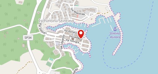 Hotel Ristorante Silvestrino Eden Stintino sulla mappa