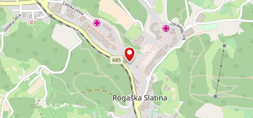 Hotel Slovenija sulla mappa