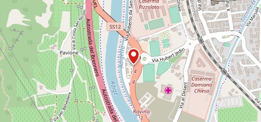 Hotel Sporting Trento sulla mappa